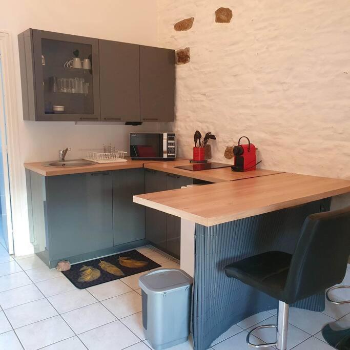 Studio Nid Cosy Avec Piscine Bonnemain Экстерьер фото